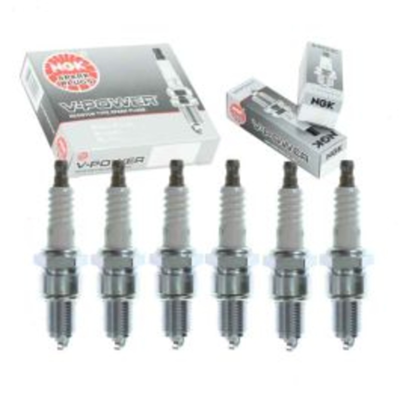 6 pc NGK V-Power Spark Plugs for 1982-1988 Toyota Cressida 2.8L L6
