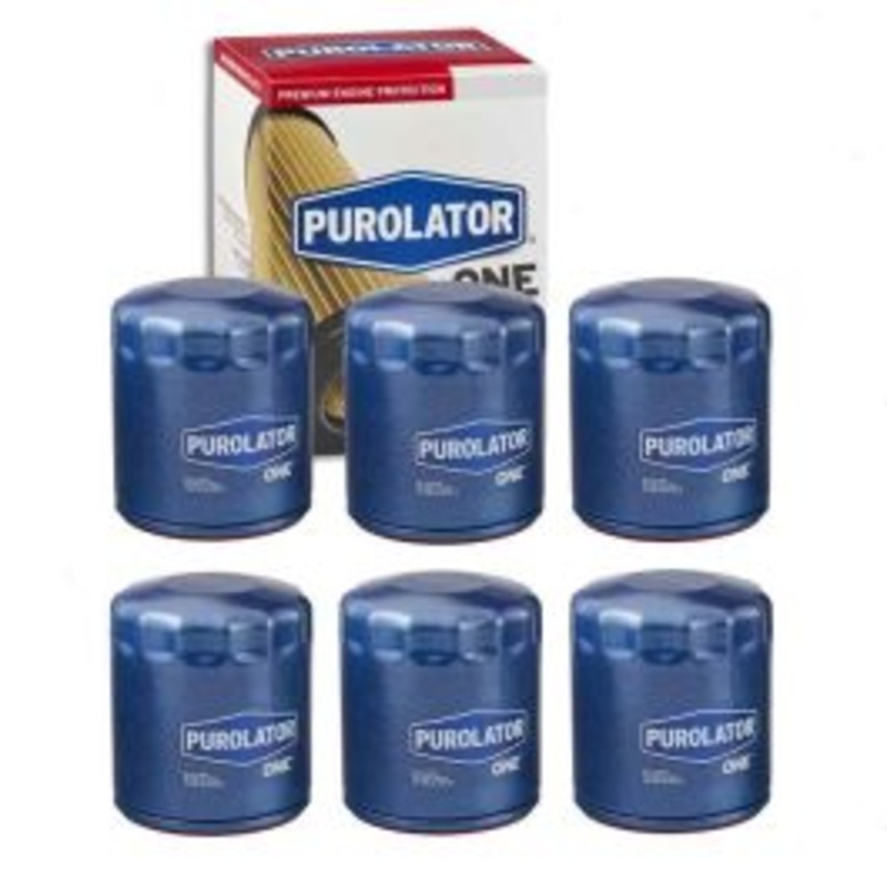 6 pc Purolator ONE PL12222 Engine Oil Filters