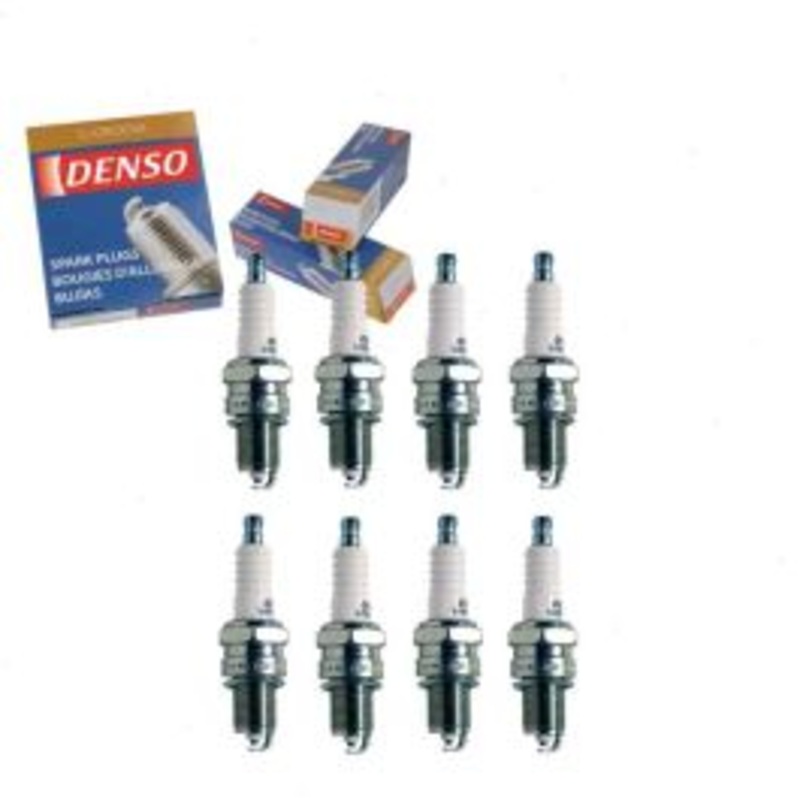 8 pc DENSO Standard U-Groove Spark Plugs for 1967-1968 Plymouth GTX 4.5L 5.2L V8