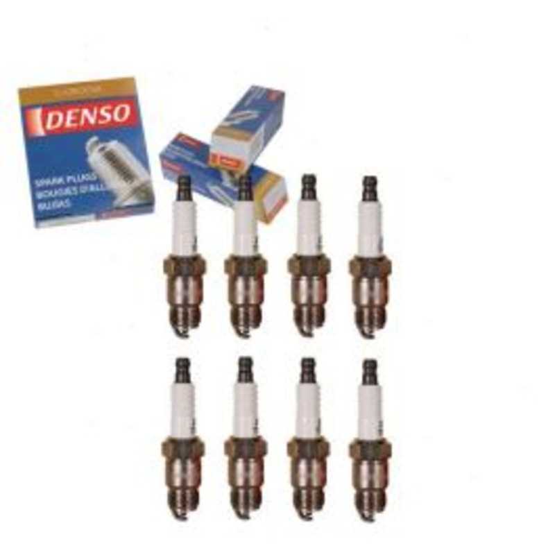 8 pc DENSO Standard U-Groove Spark Plugs for 1972-1973 Pontiac GTO 7.5L V8
