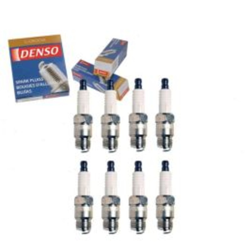 8 pc DENSO Standard U-Groove Spark Plugs for 1972-1974 Chevrolet G30 Van 5.7L 7.4L V8