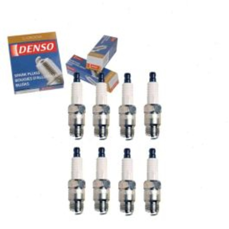 8 pc DENSO Standard U-Groove Spark Plugs for 1987-1989 GMC V3500 7.4L V8
