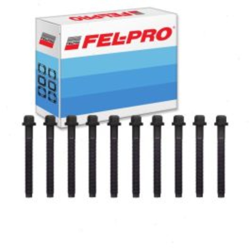 Fel-Pro Engine Cylinder Head Bolt Set for 1985-1989 Merkur XR4Ti 2.3L L4