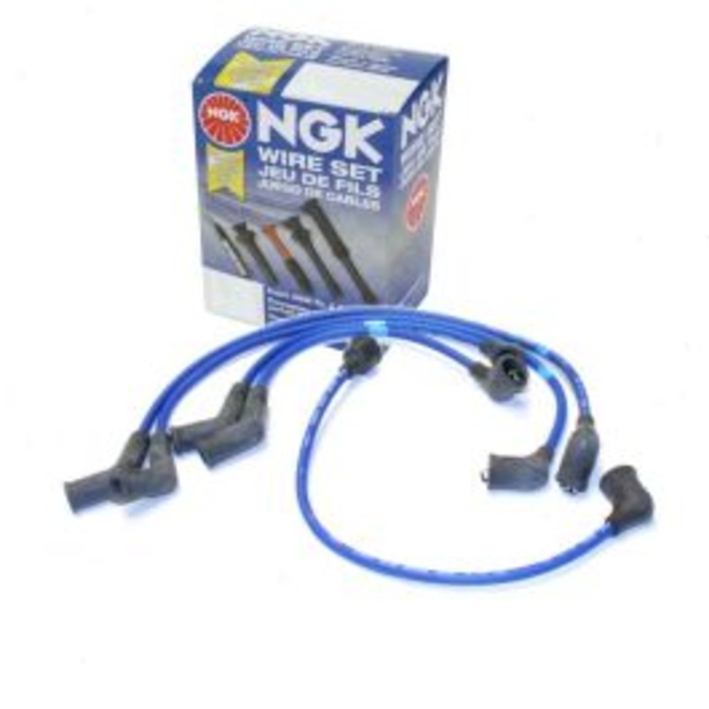 NGK Spark Plug Wire Set for 1980 Subaru GLF 1.6L H4
