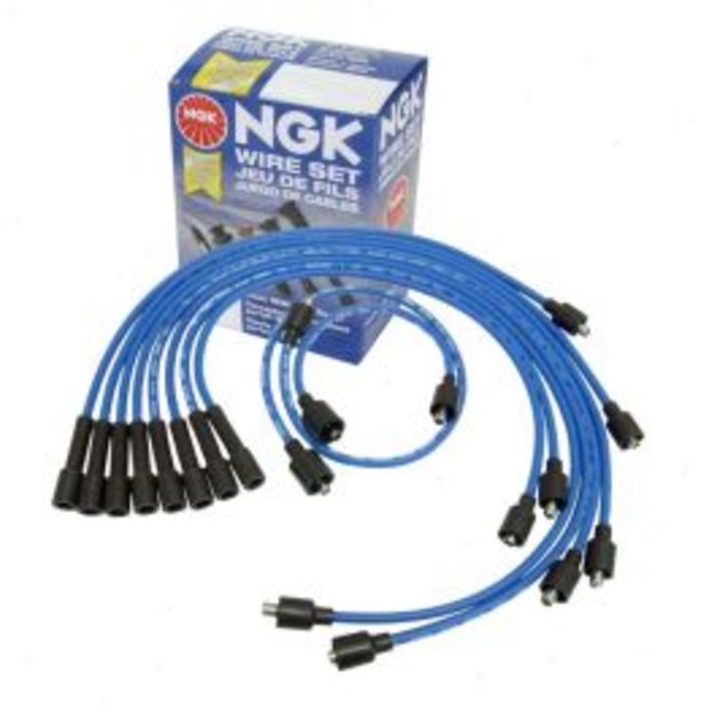 NGK Spark Plug Wire Set for 1981-1992 Dodge B250 5.2L 5.9L V8