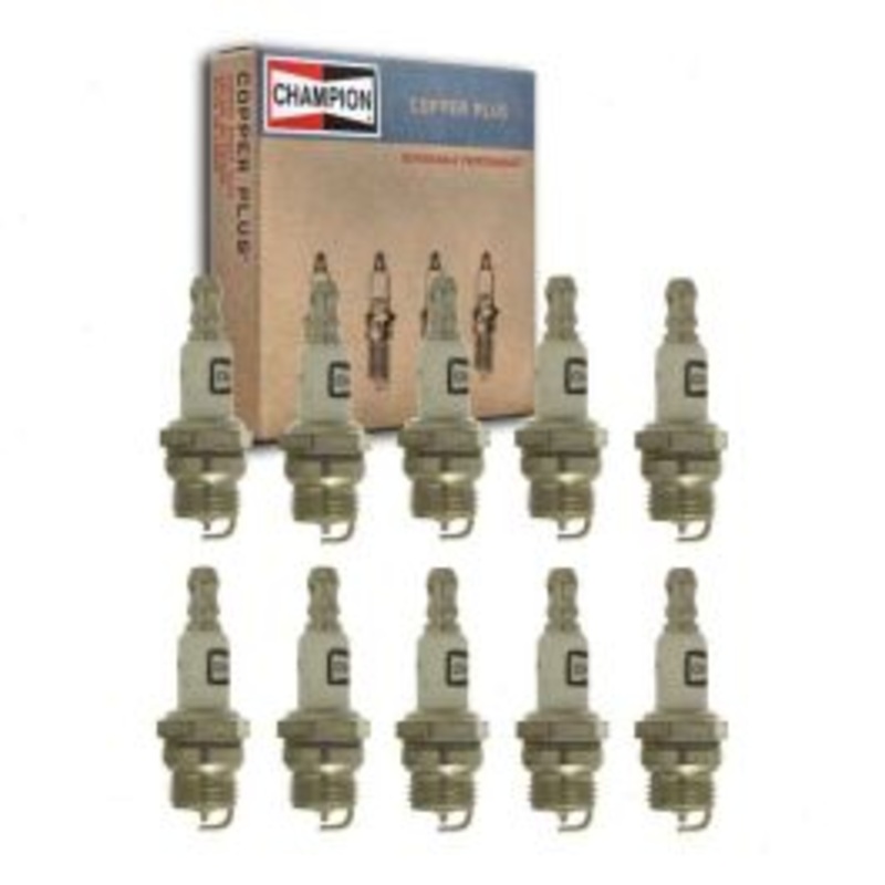 10 pc Champion Copper Plus 851 DJ6J Spark Plugs