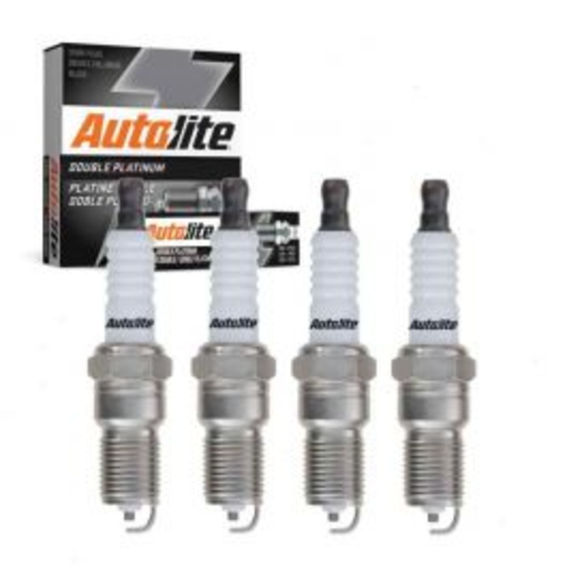 4 pc Autolite Double Platinum Spark Plug for 1993-1996 Buick Century 2.2L L4