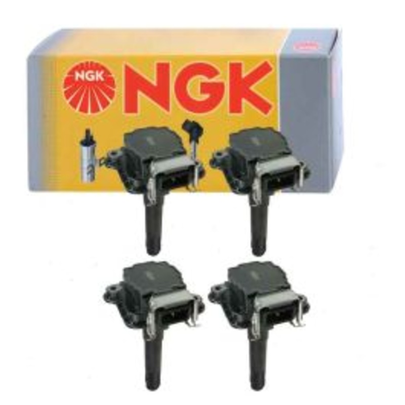 4 pc NGK 48766 U5004 Ignition Coils