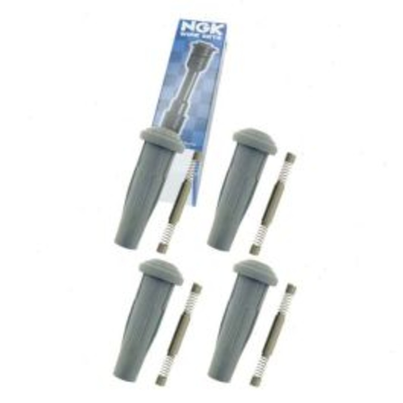 4 pc NGK Ignition Coil Boots for 2013-2014 Ford C-Max 2.0L L4