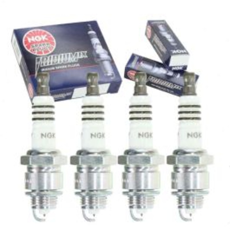 4 pc NGK Iridium IX Spark Plugs for 1961-1971 International Scout 2.5L 3.2L L4