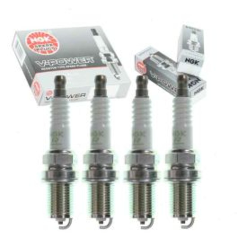4 pc NGK V-Power Spark Plugs for 1990-2000 Volkswagen Passat 1.8L 2.0L L4