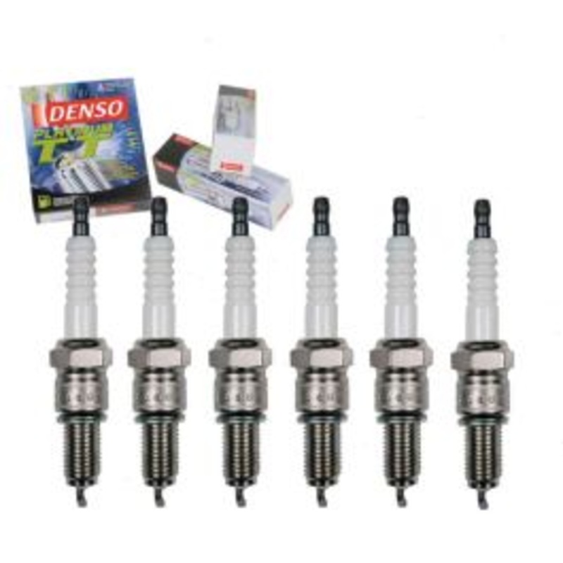 6 pc DENSO Platinum TT Spark Plugs for 1960-1965 Mercedes-Benz 220S 2.2L L6