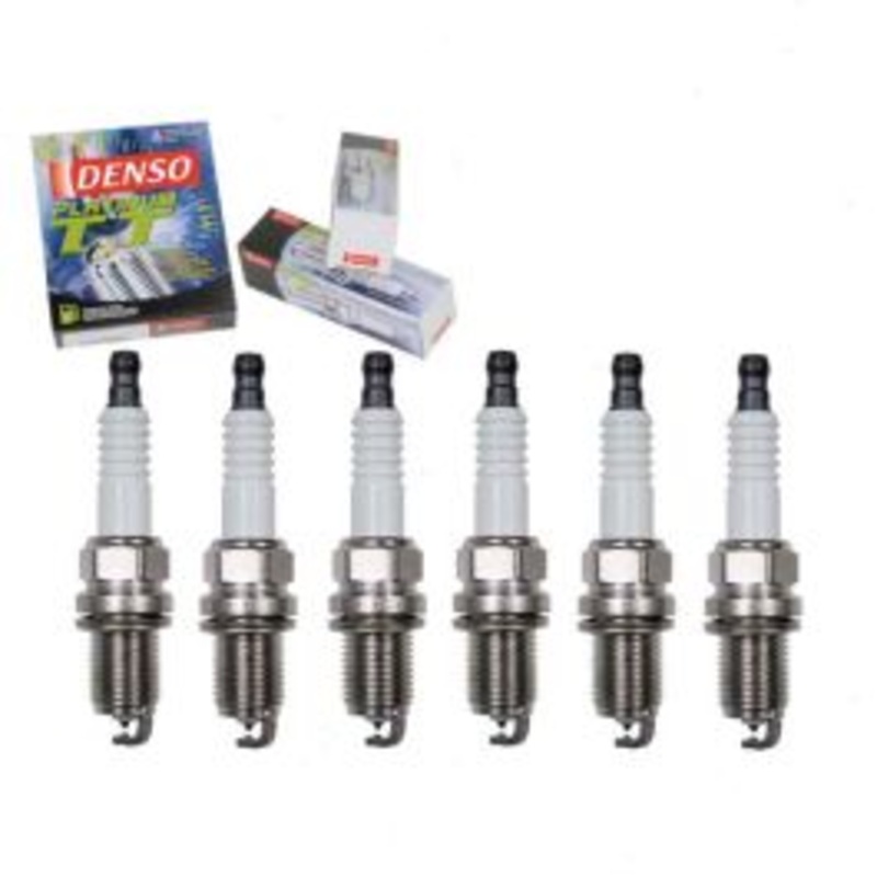 6 pc DENSO Platinum TT Spark Plugs for 1992-1996 Jaguar XJS 4.0L L6
