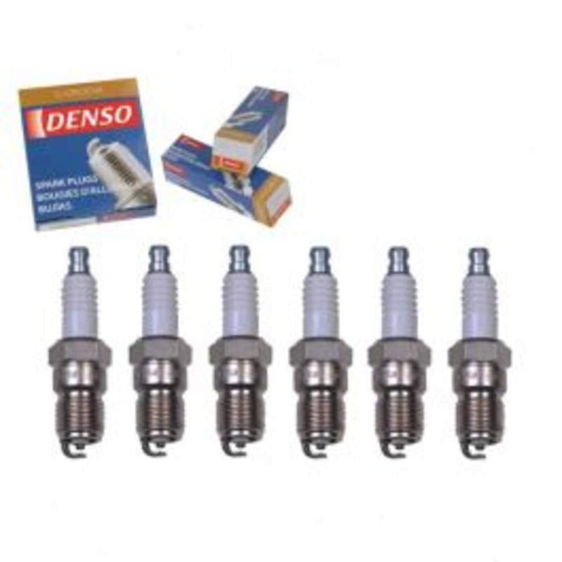 6 pc DENSO Standard U-Groove Spark Plugs for 1988-1991 Oldsmobile Delta 88 3.8L V6
