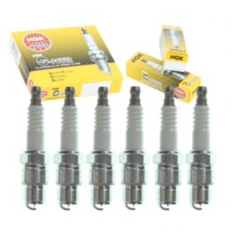 6 pc NGK G-Power Spark Plugs for 1977-1978 GMC K35 4.8L L6