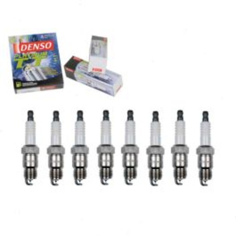 8 pc DENSO Platinum TT Spark Plugs for 1971-1974 Chevrolet K10 Pickup 5.7L 7.4L V8