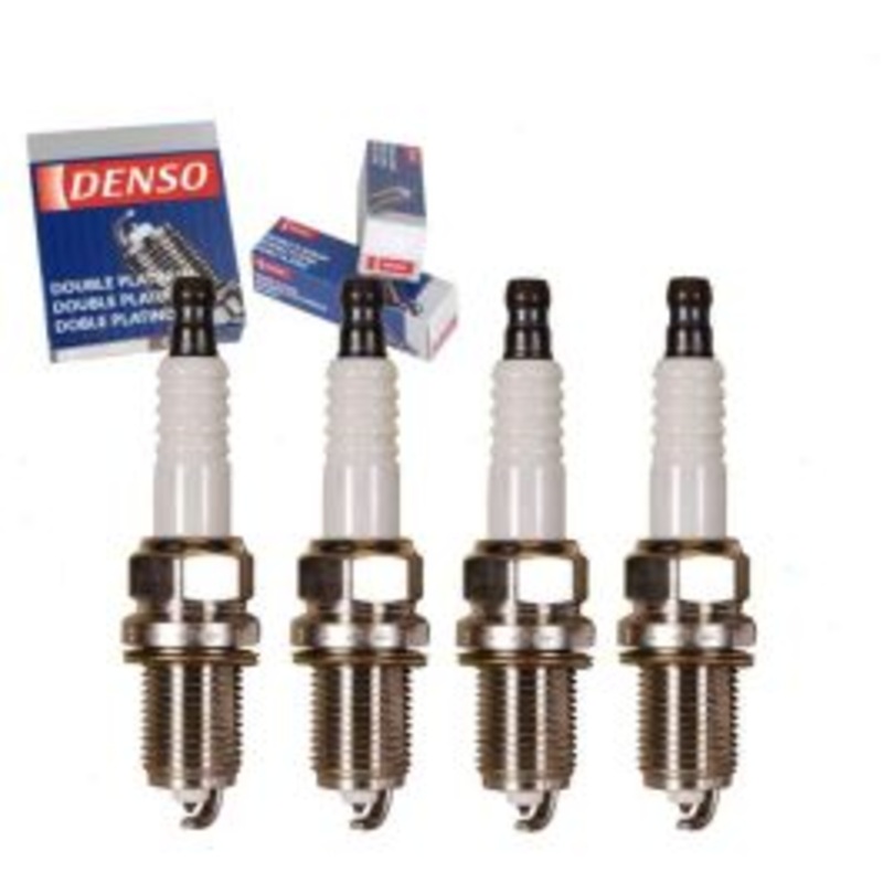 4 pc DENSO Double Platinum Spark Plugs for 1990-1991 Toyota Corolla 1.6L L4