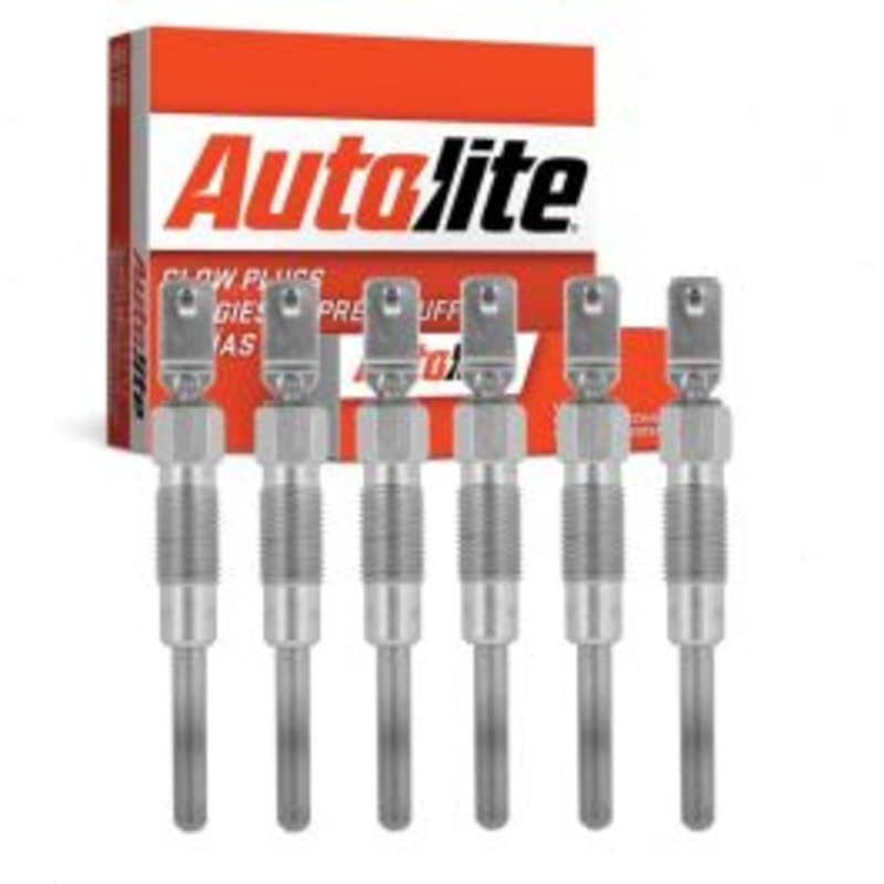 6 pc Autolite Diesel Glow Plugs for 1982-1983 Chevrolet Malibu 4.3L V6