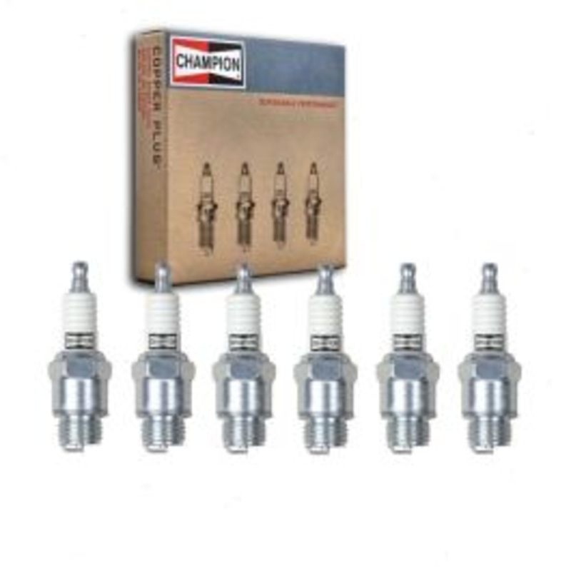 6 pc Champion Industrial Spark Plugs for 1926 Oldsmobile Model 30-D