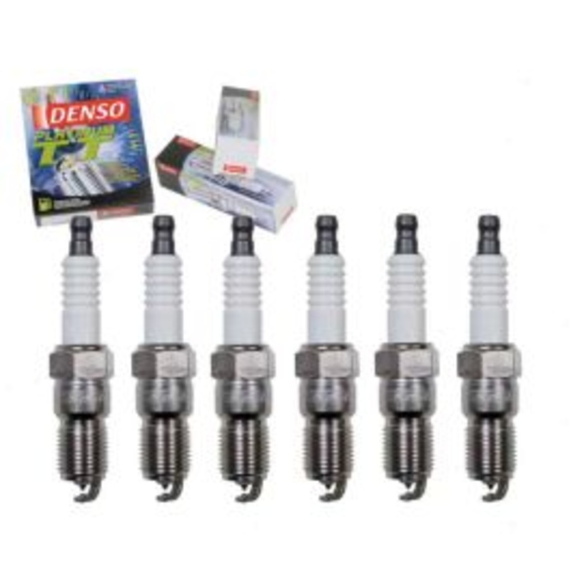 6 pc DENSO Platinum TT Spark Plugs for 1994-2004 Mazda B3000 3.0L V6