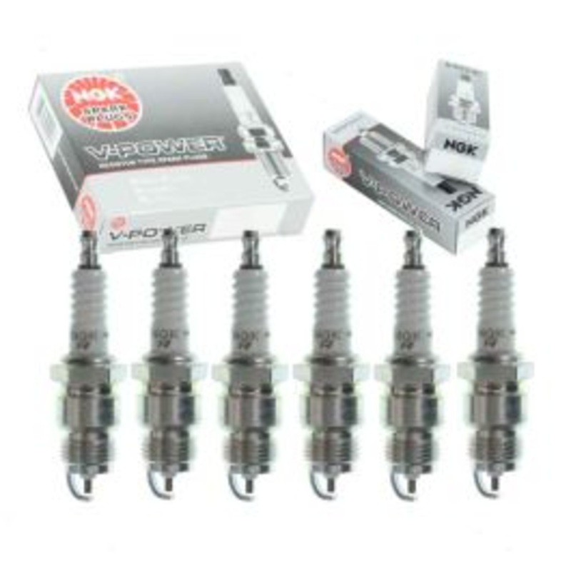 6 pc NGK V-Power 4652 WR4-1 Spark Plugs