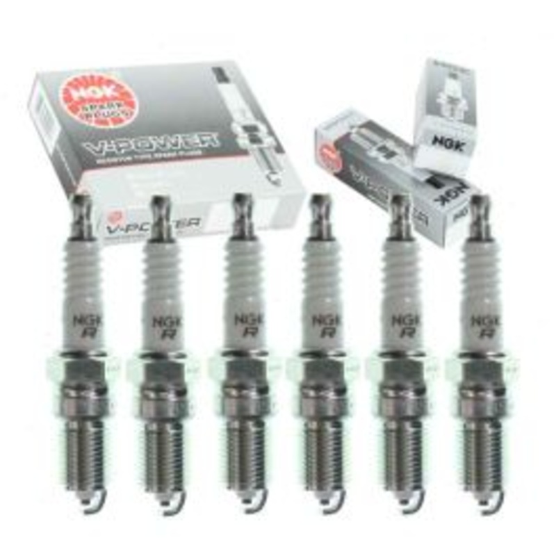6 pc NGK V-Power Spark Plugs for 1979-1983 Ford Mustang 2.8L 3.8L V6