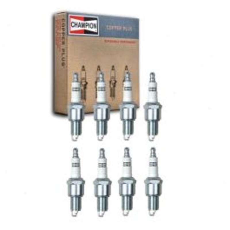 8 pc Champion Copper Plus Spark Plugs for 1988-1993 Bentley Turbo R 6.8L V8