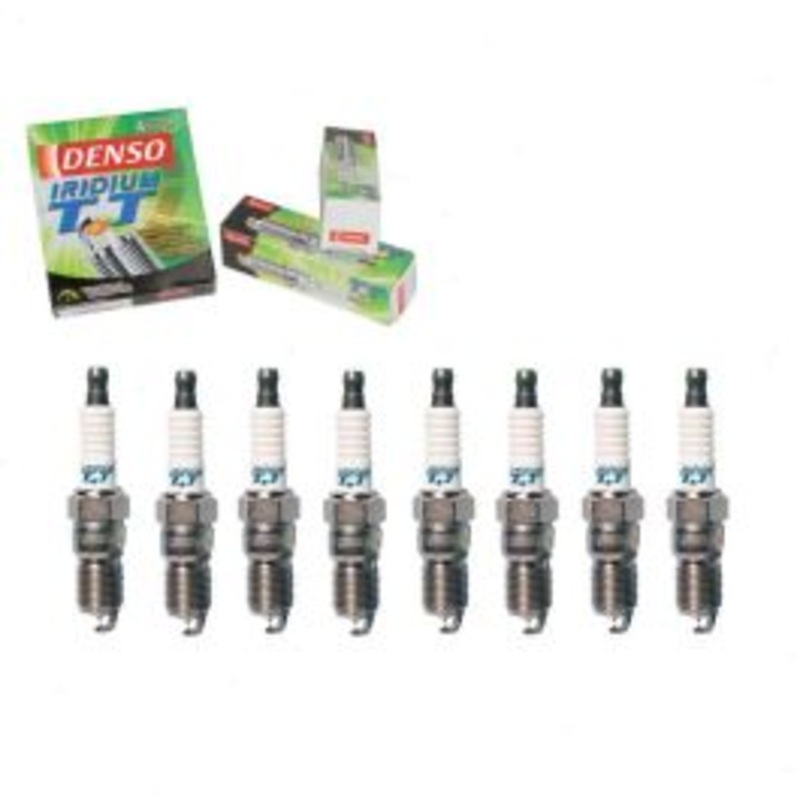 8 pc DENSO Iridium TT Spark Plugs for 1996-2017 GMC Savana 3500 4.8L 5.7L 6.0L 7.4L 8.1L V8