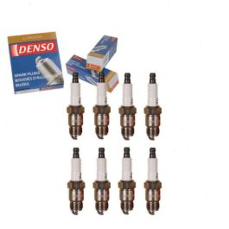 8 pc DENSO Standard U-Groove Spark Plugs for 1972-1981 Pontiac LeMans 4.4L 5.0L 5.7L 7.5L V8