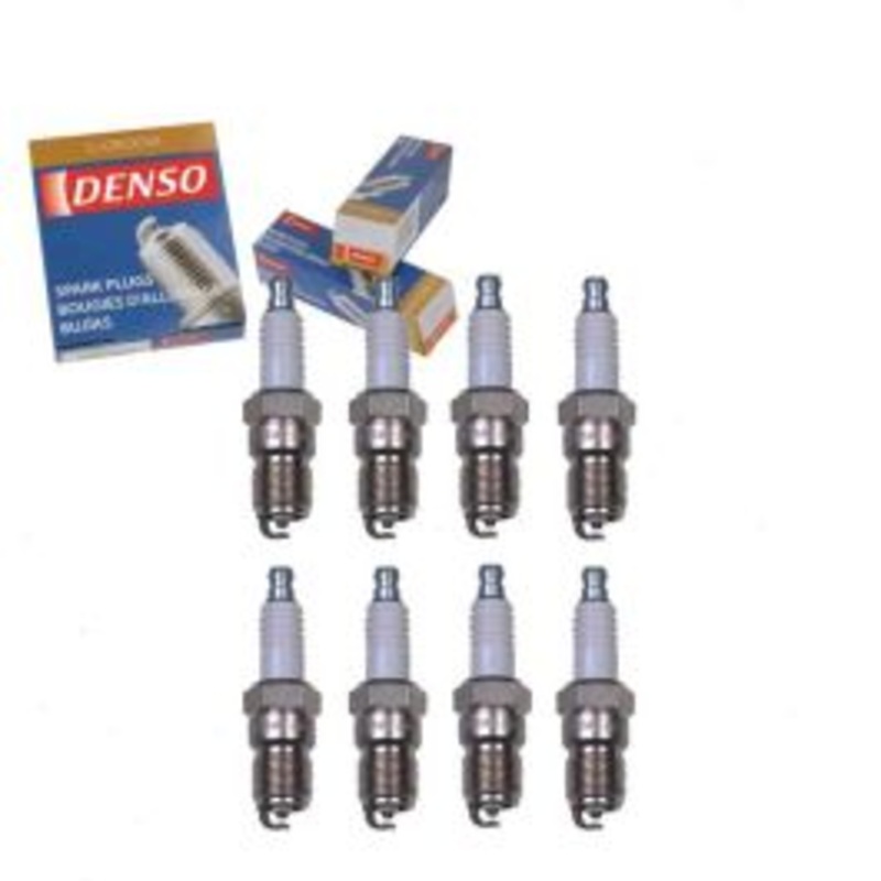 8 pc DENSO Standard U-Groove Spark Plugs for 2007-2010 Cadillac STS 4.6L V8