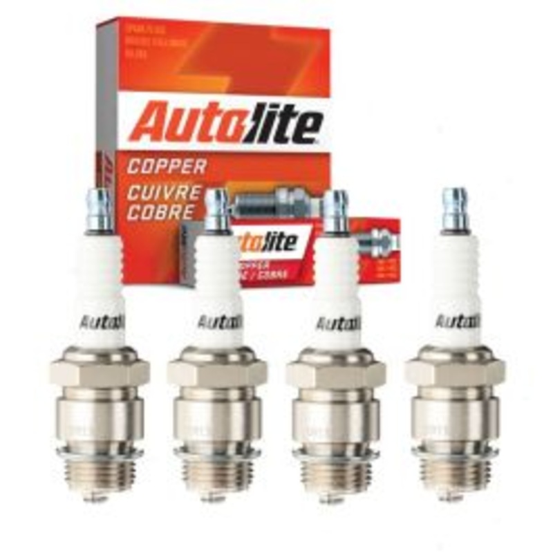 4 pc Autolite Copper Core Spark Plugs for 1950 Delahaye 134