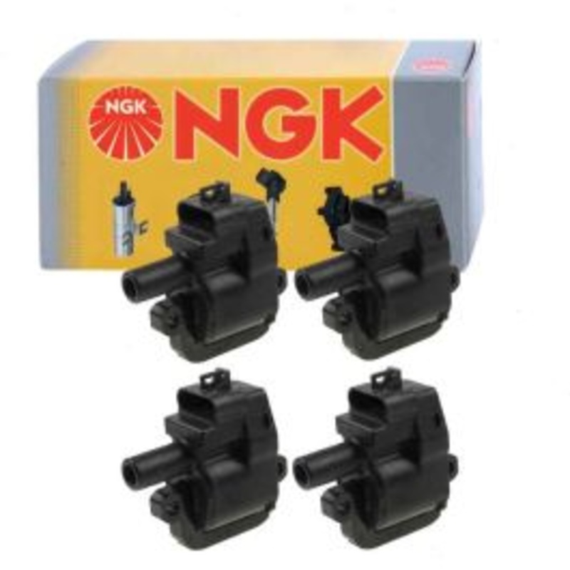 4 pc NGK 48619 U5131 Ignition Coils
