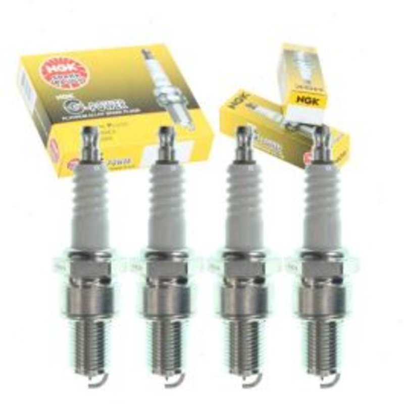 4 pc NGK G-Power Spark Plugs for 1975-1978 Nissan B210 1.4L L4