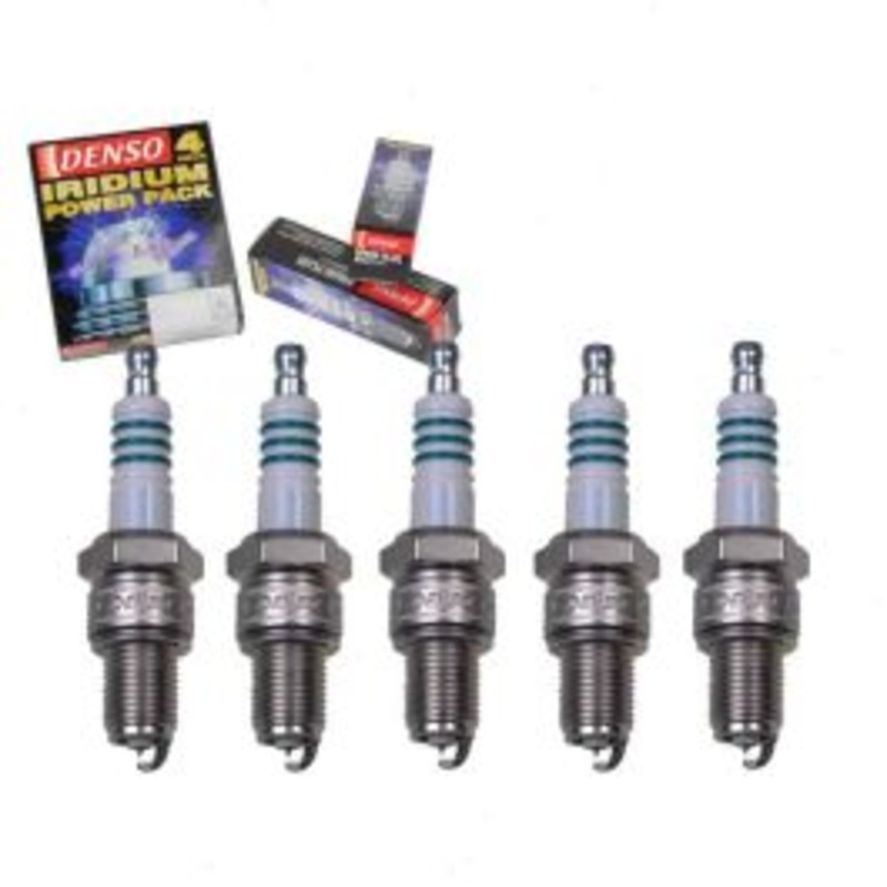 5 pc DENSO Iridium Power Spark Plugs for 1984-1985 Audi 4000 Quattro 2.2L L5