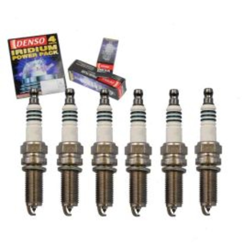6 pc DENSO Iridium Power Spark Plugs for 2004 Isuzu Axiom 3.5L V6
