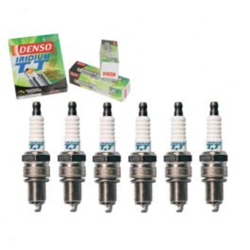 6 pc DENSO Iridium TT Spark Plugs for 1974-1977 Jeep Cherokee 4.2L L6