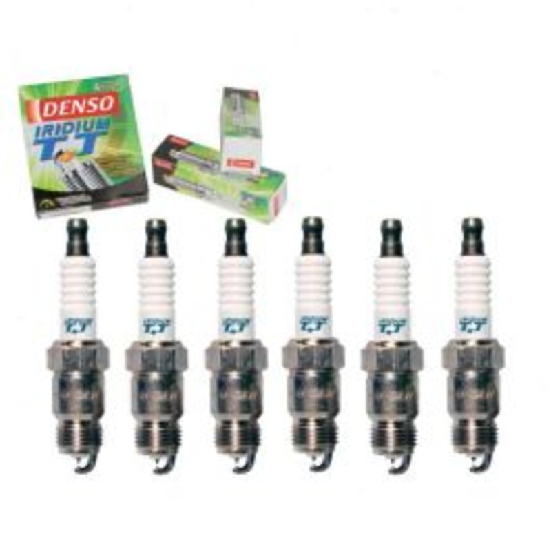 6 pc DENSO Iridium TT Spark Plugs for 1978-1987 Oldsmobile Cutlass Salon 3.8L V6