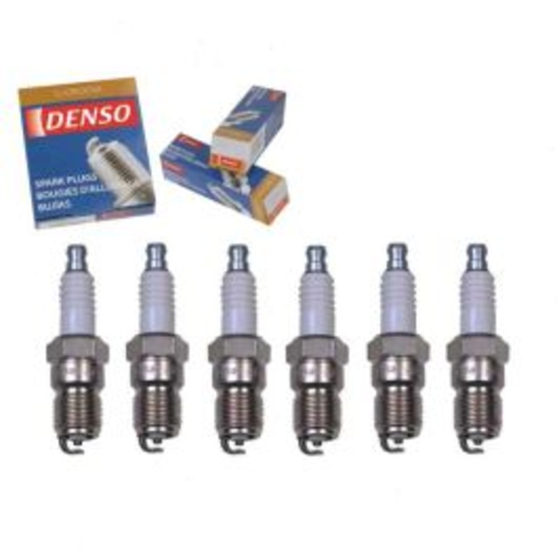 6 pc DENSO Standard U-Groove Spark Plugs for 1989-1996 Oldsmobile Cutlass Ciera 3.1L 3.3L V6