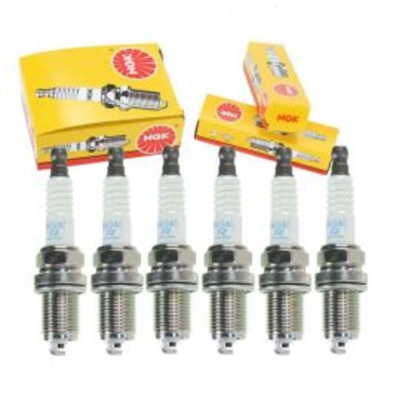 6 pc NGK Standard Spark Plugs for 1990-1992 Infiniti M30 3.0L V6