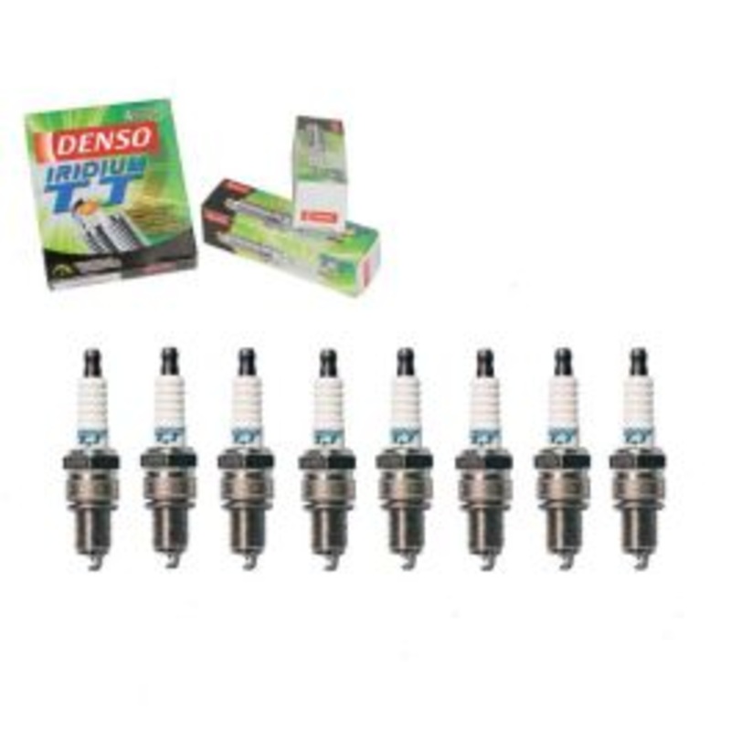 8 pc DENSO Iridium TT Spark Plugs for 1971-1974 Dodge B200 Van 5.2L 5.9L V8