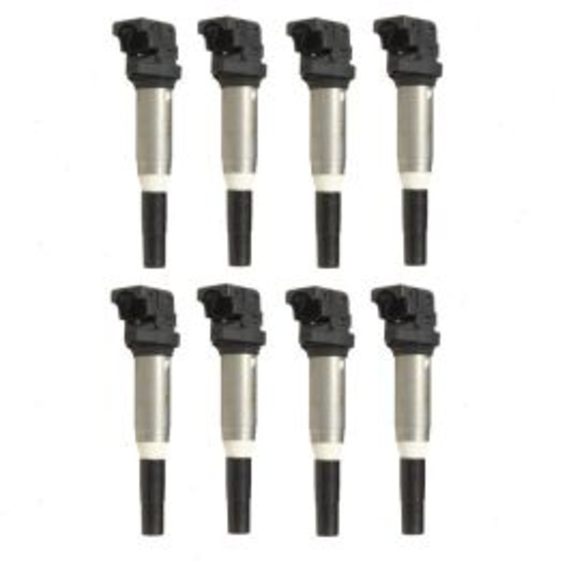 8 pc Hitachi Ignition Coils for 2006-2010 BMW 650i 4.8L V8