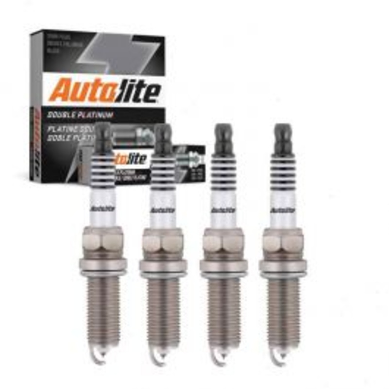 4 pc Autolite Double Platinum Spark Plug for 2018-2019 Toyota Camry 2.5L L4