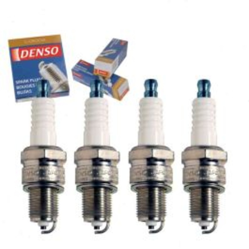4 pc DENSO Standard U-Groove Spark Plugs for 1980-1983 Volkswagen Rabbit Pickup 1.5L 1.6L 1.7L L4