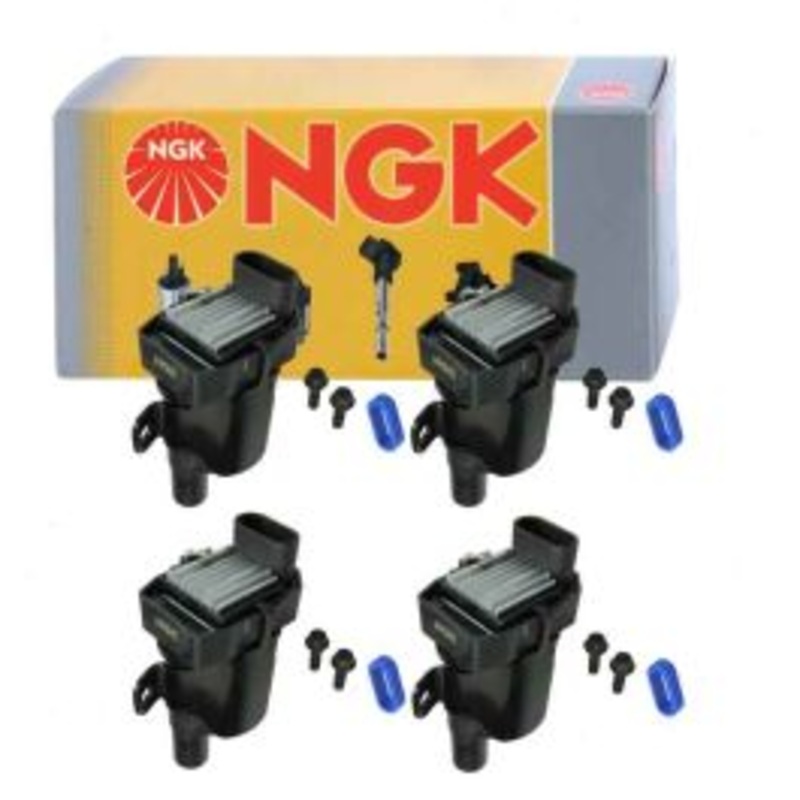 4 pc NGK 48658 U5183 Ignition Coils