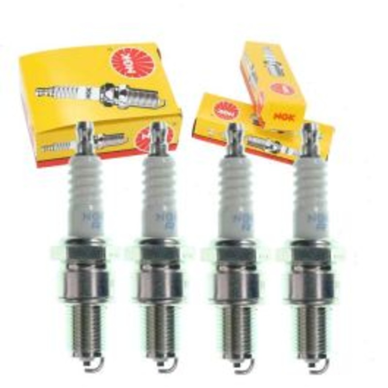 4 pc NGK Standard Spark Plugs for 1967-1968 Alfa Romeo Duetto 1600 1.6L L4