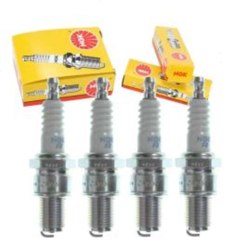 4 pc NGK Standard Spark Plugs for 1971-1974 Renault R12 1.6L L4