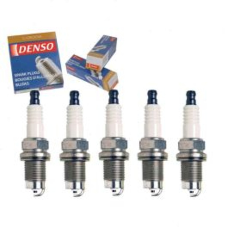 5 pc DENSO Standard U-Groove Spark Plugs for 2012 Volkswagen Passat 2.5L L5