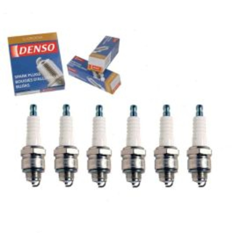 6 pc DENSO Standard U-Groove Spark Plugs for 1965 GMC 1000 Series 5.0L V6