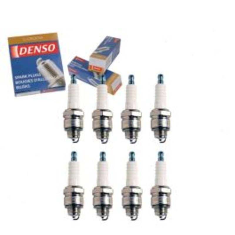 8 pc DENSO Standard U-Groove Spark Plugs for 1972-1973 International 1310 5.0L V8