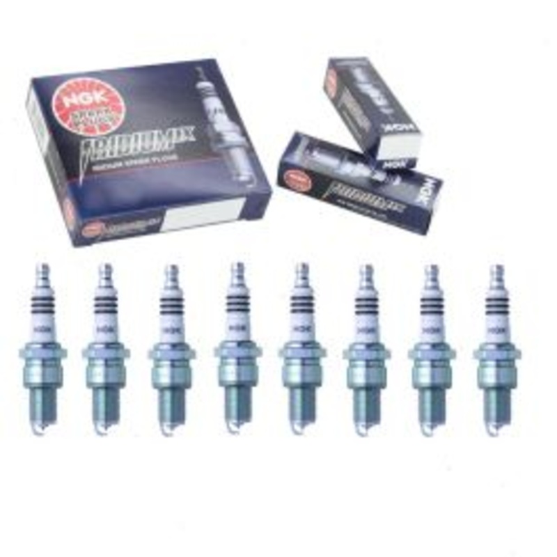 8 pc NGK Iridium IX Spark Plugs for 1974-1988 Jeep J20 5.9L 6.6L V8